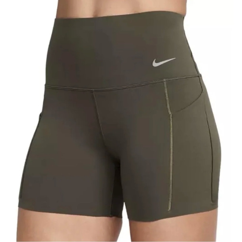 Nike Women's Dark Green Athletic Shorts